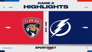 NHL Game 3 Highlights  Panthers vs Lightning  April 25 2024 [upl. by Bledsoe]