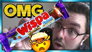 Cadbury Wispa Gold Salted Caramel Review HOLY F 🤯🤯🤯 [upl. by Aicirtel]