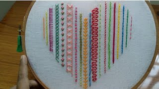 19 Basic Hand Embroidery Stitches for Beginners [upl. by Adar]