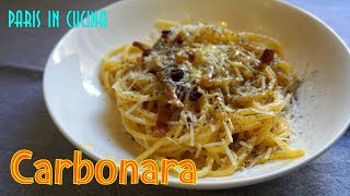 Sua Maestà la Carbonara Ricetta perfettaSUB ENGFRAESPGER [upl. by Llirrehs]