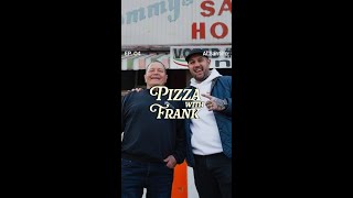 Frank Pinello meets pizza legend Al Santillo shorts pizzawithfrank nycpizza [upl. by Ticon]