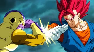 Beyond Dragon Ball Super Golden Frieza Vs Vegito On Earth Unfused Vegito Learns Of Friezas Revival [upl. by Annavoig]