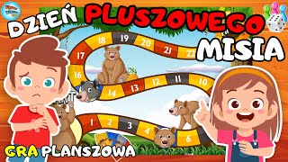 🧸🍯Karolek i Dzień pluszowego misia 🐻🎲 Gra planszowa zagadki dla dzieci🌟🧠 Bajka edukacyjna 👨‍👩‍👧‍👦 [upl. by Wood]