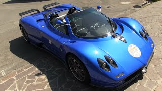 Pagani Zonda S Roadster  Start up Sound [upl. by Neerol380]