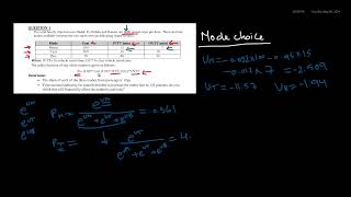 3 Transportation Plannig  Mode Choice [upl. by Nelyaw]