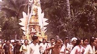 A Bali rural cremation ceremony in 1940 [upl. by Siva]