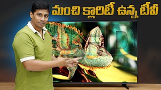 Hisense E6N Series 55inch 4K Ultra HD Smart LED Google TV Unboxing amp Review  Telugu Tech Tuts [upl. by Peck492]