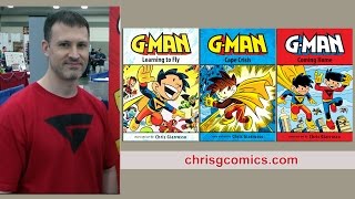 Chris Giarrusso Talks About GMAN [upl. by Aihsia]