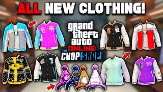 All New Clothing In The GTA 5 Online Chop Shop DLC [upl. by Oremodlab]