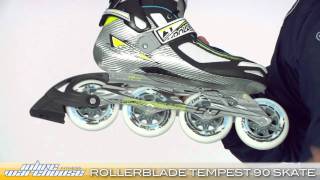 Rollerblades Tempest 90 Inline Skate for Men 2011 [upl. by Leggat]