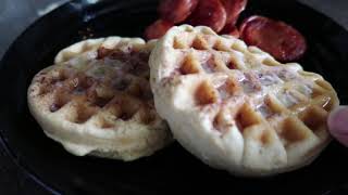 Lakanto Pancake amp Waffle Mix With Monkfruit Sweetener Taste testKeto Approved [upl. by Sirovart]