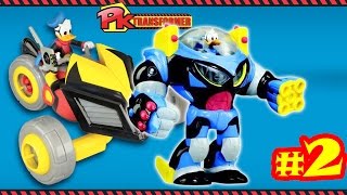 DISNEY GADGET DEL TOPOLINO PK TRANSFORMER DI PAPERINIK PARTE 2 RECENSIONE ita [upl. by Nariko]