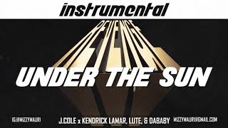 Dreamville  Under The Sun ft J Cole Kendrick Lamar Lute amp Dababy INSTRUMENTAL reprod [upl. by Adnowal113]