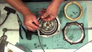 Pt3 Honda ATC 185  200 Recoil Starter Repair At DRays Shop [upl. by Aslehc]