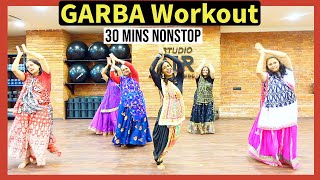 DWD108 30mins GARBA Dance Workout  Easy Steps  Exercise to Lose weight 35kgs [upl. by Seidule]