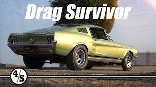 Gregs 1967 Fastback Mustang  The Ultimate Survivor Drag Car [upl. by Notfa]