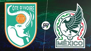 DURISIMA DERROTA DE MÉXICO EN EL MAURICE REVELLO ANTE COSTA DE MARFIL POR 4 A 1 🔴 [upl. by Pauli857]