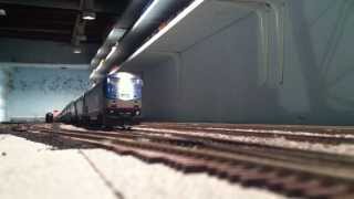 Amtrak Auto Train in HO Scale [upl. by Nottage]