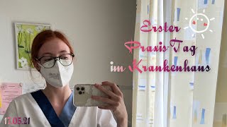 quotVlogquot  Erster Tag im Krankenhaus  Ausbildung Pflegefachfrau [upl. by Eirased892]