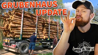 GRUBENHAUS 20 Update 🤗 Unveröffentlichtes Bildmaterial vom BUSHCRAFT SHELTER  Fritz Meinecke [upl. by Gina]