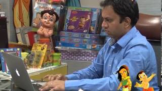 Chota Bheem from Green Gold Animations  Chota Bheem and the Throne of Bali  Hybiz TV [upl. by Gardy710]