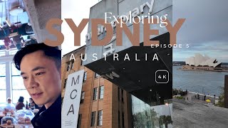 My experience visiting MCA Sydney 4K  Museum of Contemporary Art situated at The Rocks [upl. by Halilahk]