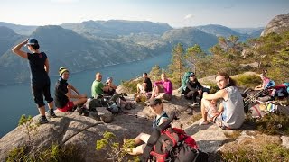 Hiking around the Lysefjord  Norway [upl. by Couchman]