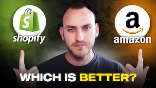 🤔 Amazon vs Shopify Dropshipping 2023  Which One Is Better [upl. by Nojram541]