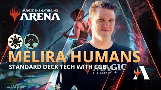 Green White Humans Deck Tech with CovertGoBlue  Standard  mtgphyrexia  MTG Arena [upl. by Terra367]