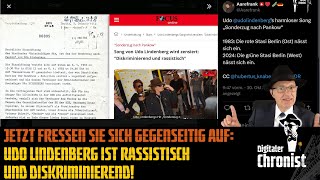 Jetzt fressen sie sich gegenseitig auf Udo Lindenberg ist rassistisch und diskriminierend [upl. by Eelyk]