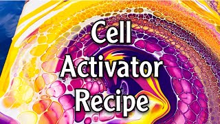 Cell Activator Recipe  No Floetrol Needed [upl. by Sigismund989]