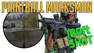 Paintball Marksman ► Long Distance Killer 180ft Shot [upl. by Lail455]