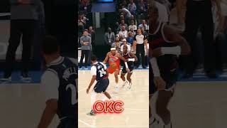 Oklahoma CityThunder⚡️⚡️⚡️ basketball nbahighlights okcthunder ytshorts [upl. by Oisor]