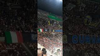 INTER MONZA curva nord Milano che spettacolo [upl. by Ainotahs]