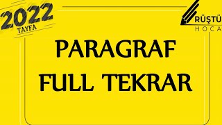 Paragraf FULL TEKRAR  RÜŞTÜ HOCA [upl. by Keever596]