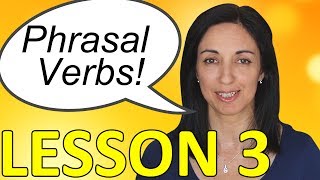 Phrasal Verbs in English Conversation 3  English Vocabulary Lesson [upl. by Ococ]