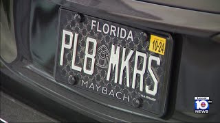 Illegal customization of license plates coming under fire in South Florida [upl. by Hidie]