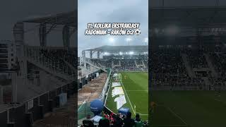 RADOMIAK  RAKÓW ⚽️ DOPING KIBICE STADION 🏟️ shorts radomiak ekstraklasa [upl. by Solly]