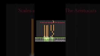 Scales and Arpeggios the Aristocats Piano Cover Tutorial easypianotutorial pianolession piano [upl. by Sibella495]