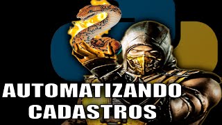 Automatizando Cadastros com PyAutoGUI e Tkinter em Python [upl. by Kenrick]