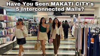 Walk Through Makati City’s 5 Interconnected Malls at Night Metro Manila Philippines BER MONTHS 2024 [upl. by Giulia38]