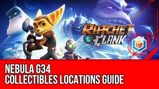 Ratchet amp Clank 2016 Nebula G34 Collectibles Locations Guide All HolocardsRaritaniumGold Bolts [upl. by Garcia351]