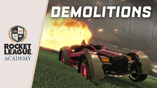 Rocket League® Academy  Demolitions [upl. by Kale43]