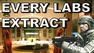 How To Extract from LABS in Escape from Tarkov  The Lab Map Guide  2024 [upl. by Weintrob]