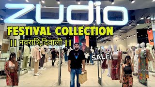 Zudio Festival Collection NavratriDiwali🛍️✨ Huge Sale On Festive Collection😳 [upl. by Nnaear]