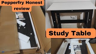 Pepperfry honest reviewStudy table assemblyFurniture experience studytable pepperfry furniture [upl. by Richelle]