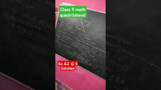 MATHCLASS9ex82Qno5 [upl. by Sualokcin]