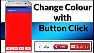 KOTLIN  CHANGE COLOUR ON BUTTON CLICK  Android Studio  Tutorial for beginners [upl. by Dawna57]