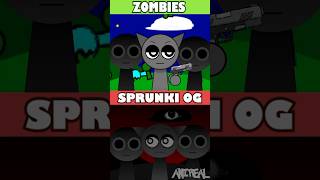 Incredibox Sprunki ZOMBIE MOD 🧟‍♂️ VS Original Sprunki HORROR VERSION 😭 [upl. by Aivatnuhs452]