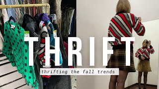 THRIFT WITH ME FOR THE FALL TRENDS [upl. by Beilul]